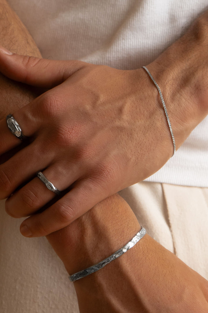 flat S bracelet