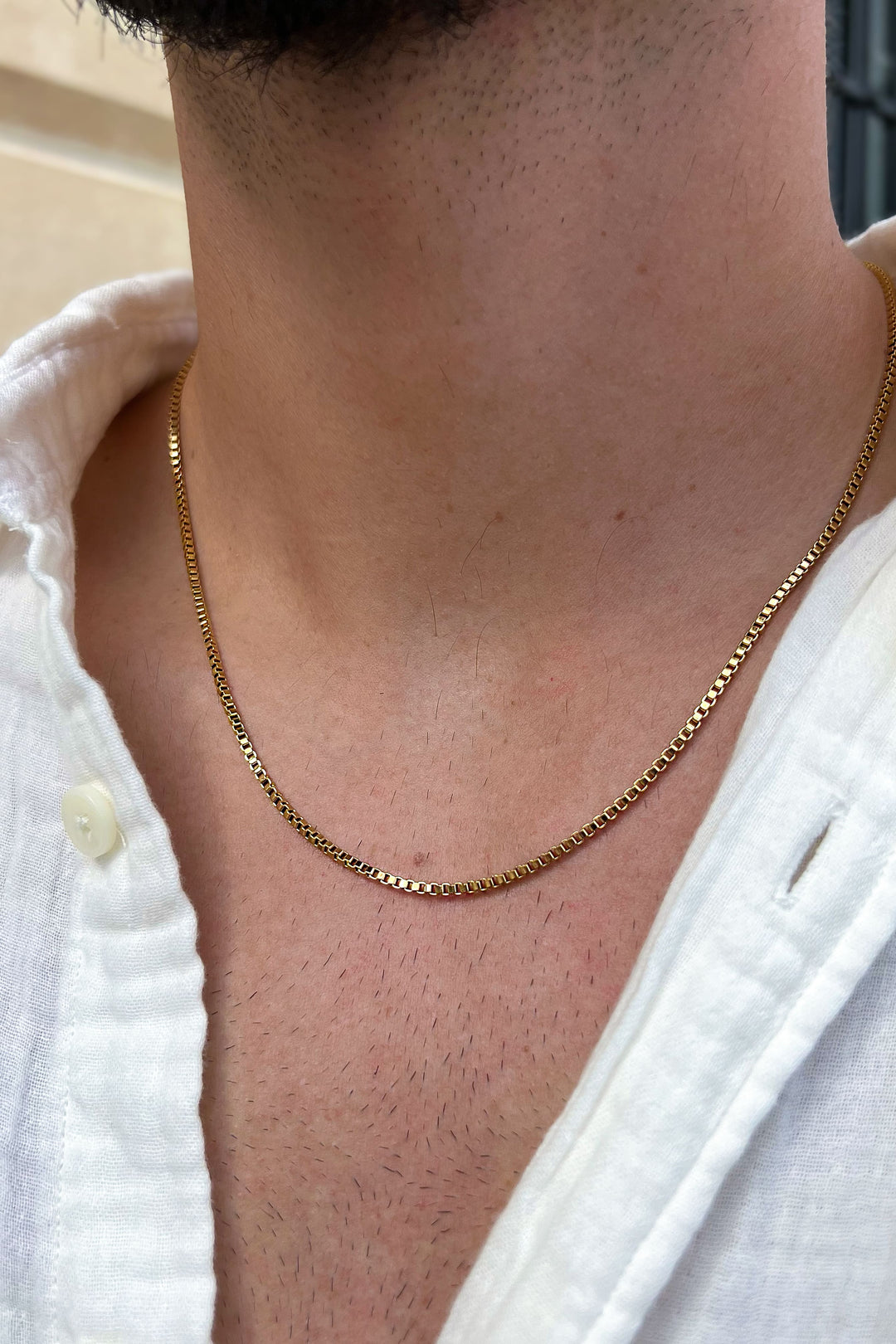 box necklace