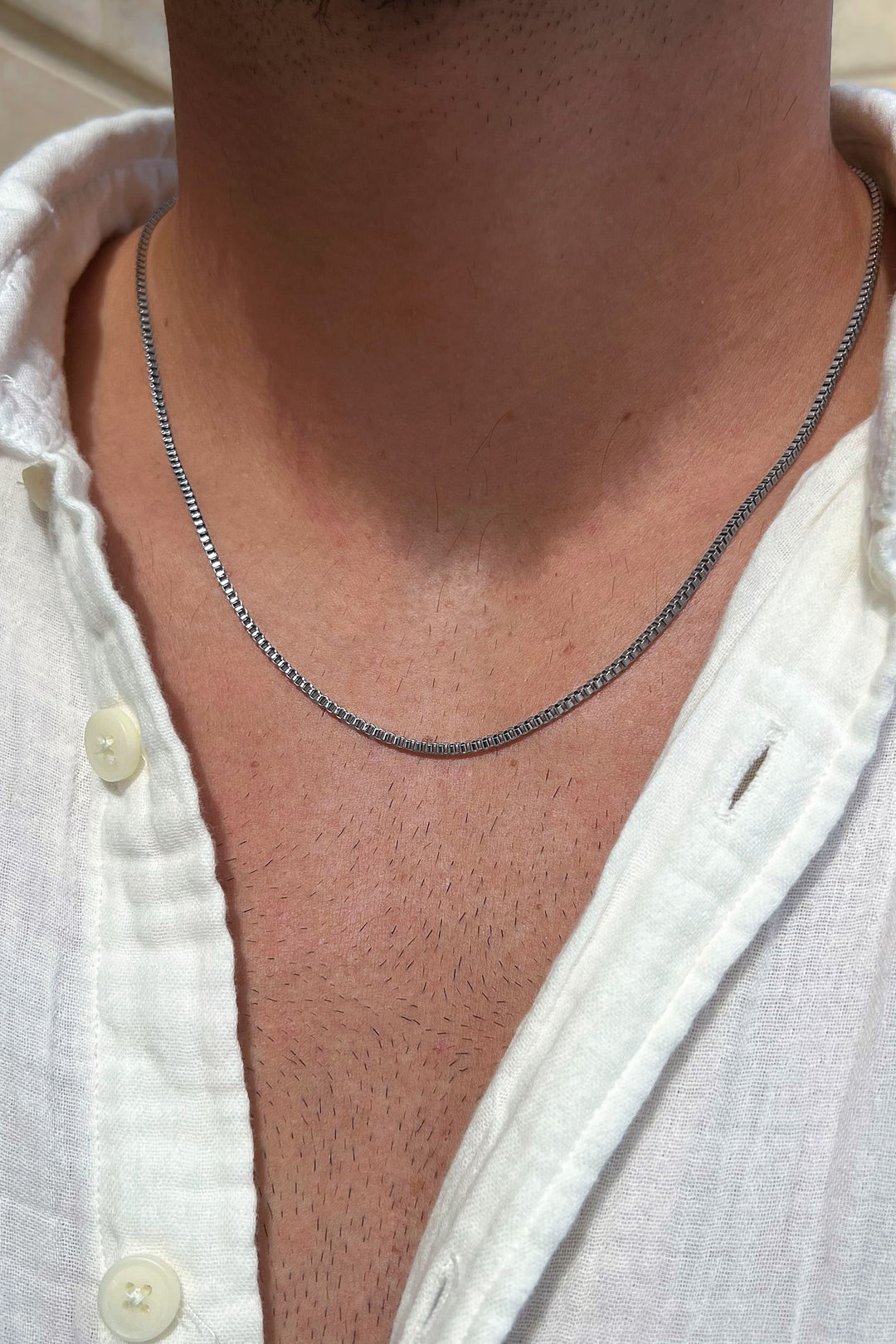 box necklace