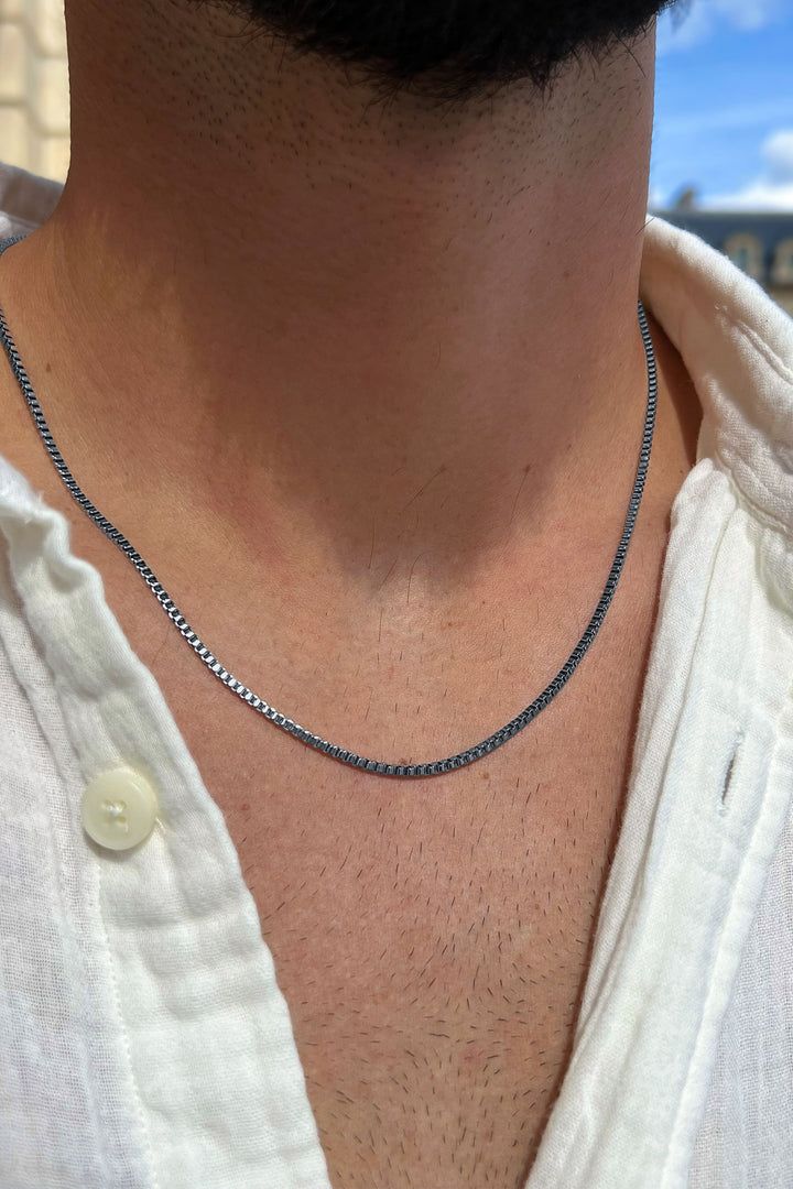 box necklace